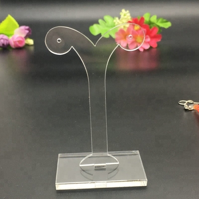 Tree Shape Acrylic Jewelry Display Desktop Earring Rack