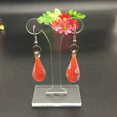 Tree Shape Acrylic Jewelry Display Desktop Earring Rack