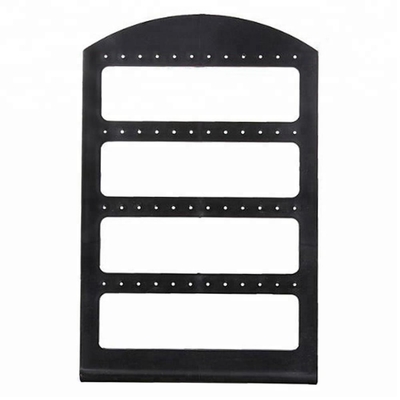 Plastic Acrylic Jewelry Earring Display Rack High Gloss Acrylic Jewelry Stand