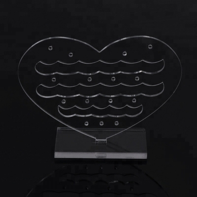 Acrylic Makeup Jewelry Cosmetic Extension Kit Earring Display Stand