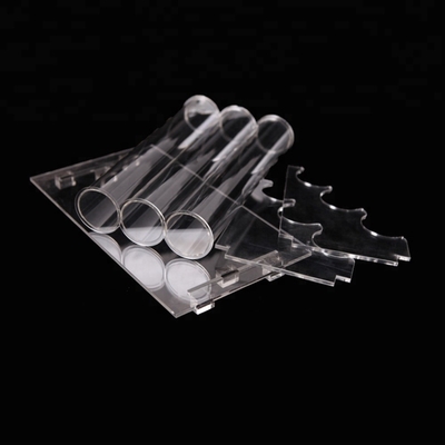 Clear Acrylic Jewelry Pendant Necklace Display With Acrylic Rod