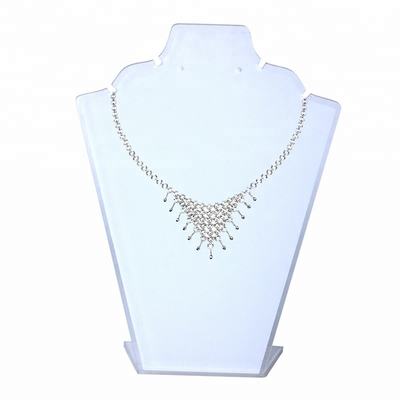 Customized Acrylic Necklace Stand Flip Top Jewelry Display Widely Applied