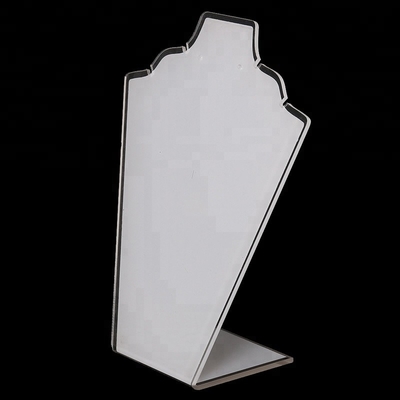 Customized Acrylic Necklace Stand Flip Top Jewelry Display Widely Applied