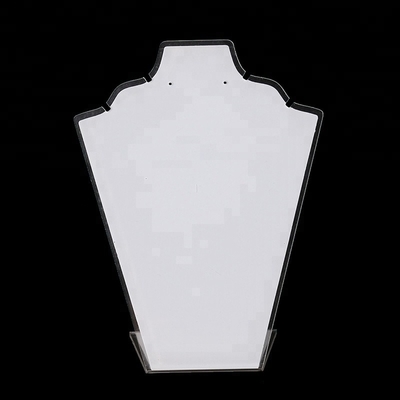 Customized Acrylic Necklace Stand Flip Top Jewelry Display Widely Applied