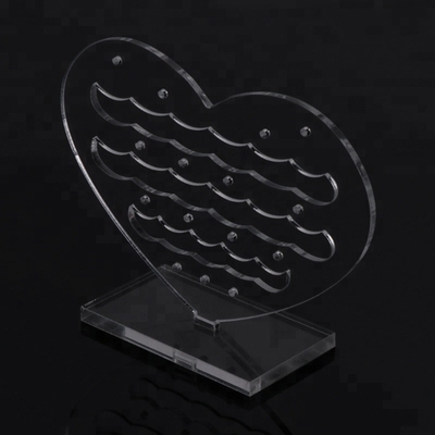 Acrylic Body Jewelry Display  Transparent Acrylic Countertop Jewelry Earring Displays
