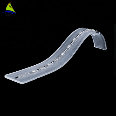 Commercial Counter - Top Acrylic Boutique Jewelry Bracelet Display 5mm  Thickness