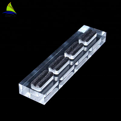 Desktop Acrylic Jewelry Display Rack Tray Earring Ring Necklace Display