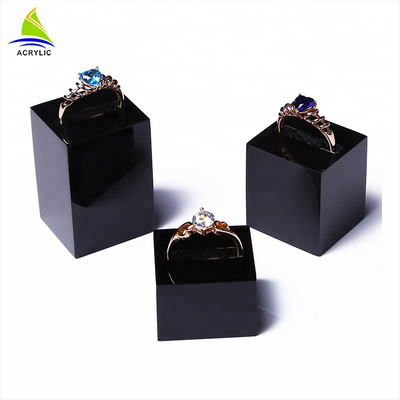 Professional Jewelry Exhibition Stand Single Ring Jewelry Display ROHS Certification
