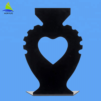 2018 Online Retail Heart-Shaped Acrylic Necklace Jewelry Displays
