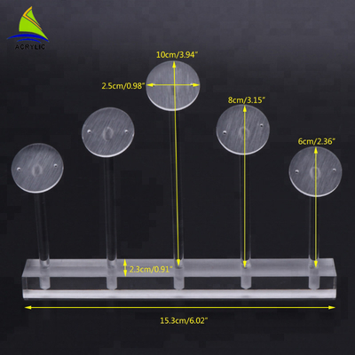 New Fashion Custom Elegant Acrylic Jewelry Display For Earrings