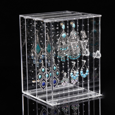 Transparent  Acrylic Jewelry Display Acrylic Jewelry Holder Customized Size