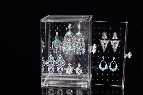 Transparent  Acrylic Jewelry Display Acrylic Jewelry Holder Customized Size