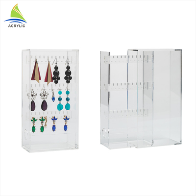 Elegant Acrylic Jewelry Display Plexiglass Design Desktop Jewel Display Rack