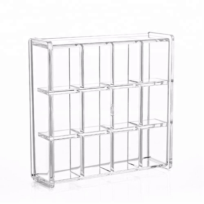 Customized Acrylic Cosmetic Display Compartment Acrylic Jewellery Storage Box