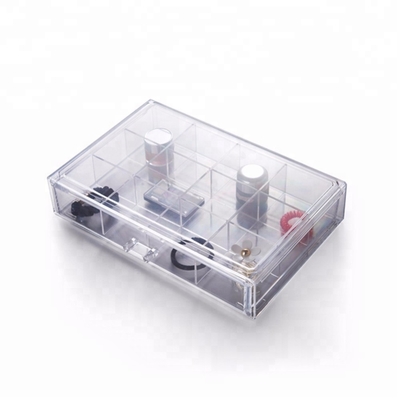 Customized Acrylic Cosmetic Display Compartment Acrylic Jewellery Storage Box