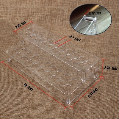 Clear Transparent Cosmetic Counter Acrylic Lip Gloss Display Frame