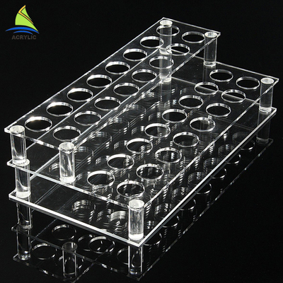 Clear Transparent Cosmetic Counter Acrylic Lip Gloss Display Frame