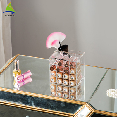 Makeup Display Stand, Acrylic Lipstick Storage Box