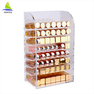 Professional Acrylic Cosmetic Display Acrylic Lipstick Nail Polish Drawer