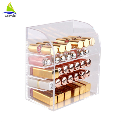 Professional Acrylic Cosmetic Display Acrylic Lipstick Nail Polish Drawer