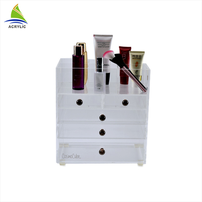 5 Drawer Multipurpose Acrylic Makeup Storage Box Acrylic Makeup Organizer
