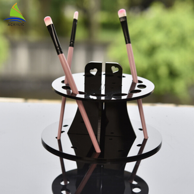 Customized Wholesale Acrylic makeup brush dryer holder