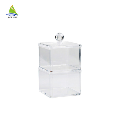 New Style Vanity Container Aluminum Acrylic Makeup Storage Box