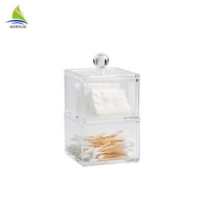 New Style Vanity Container Aluminum Acrylic Makeup Storage Box