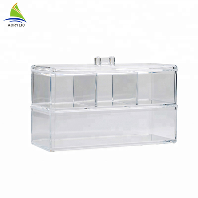 In High Quality 2 Drawer Makeup Organizer Acrylic Cosmetic