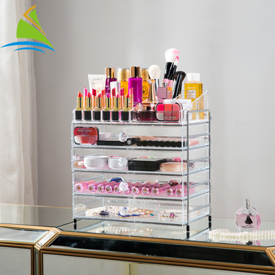 Christmas Gift Compact Makeup Acrylic Blush Organizer