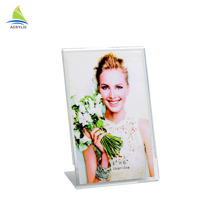 Square Acrylic Photo Frames  Double With Magnetic Backer Acrylic Photo Frame