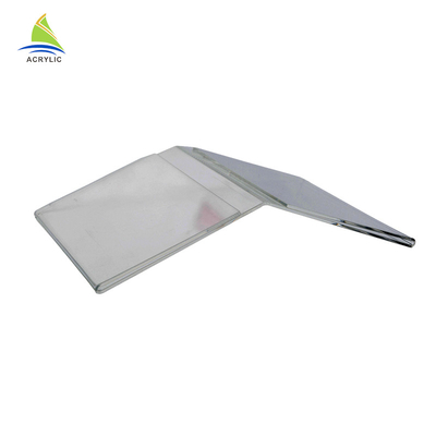 Frameless Office Acrylic Photo Frames Square Acrylic Stand Up Frames