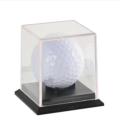 Customized Acrylic Display Box Elegant Small Acrylic Golf Ball Display Case