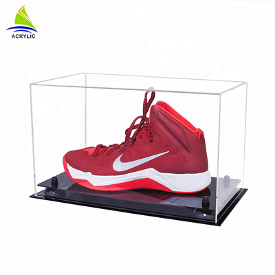 Luxury Acrylic Display Box Acrylic Shoe Display Stand Storage Box 5mm Thickness