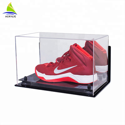 Luxury Acrylic Display Box Acrylic Shoe Display Stand Storage Box 5mm Thickness
