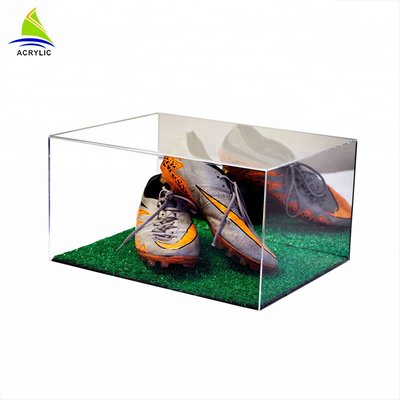Luxury Acrylic Display Box Acrylic Shoe Display Stand Storage Box 5mm Thickness
