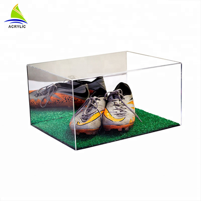 Luxury Acrylic Display Box Acrylic Shoe Display Stand Storage Box 5mm Thickness
