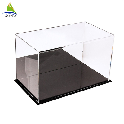 Clear Acrylic Display Case Design Customized Acrylic Potted Plant Display With Trays