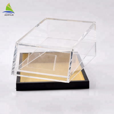 High Plexiglass Storage Packaging Box Custom Square Acrylic Ginseng Box