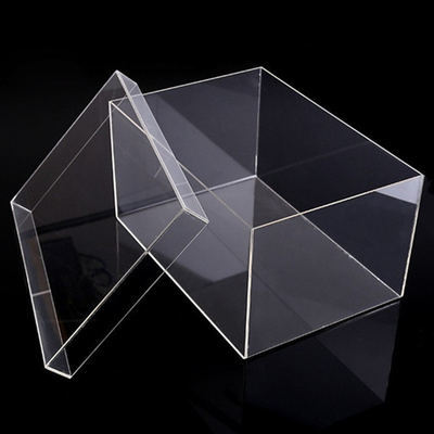 High Gloss Acrylic Storage Box Clear Acrylic Shoe Box With Custom Logo