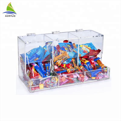 Promotional Acrylic Candy Display Custom Acrylic Candy Box Environmentally Friendly