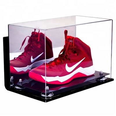High Transparent Clear Acrylic Shoe Display Case Acrylic Display Case Box