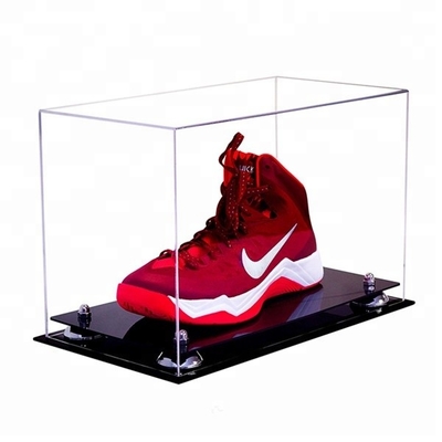 High Transparent Clear Acrylic Shoe Display Case Acrylic Display Case Box