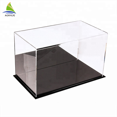 Customized Large Clear Single acrylic clear display box For Potted Plant