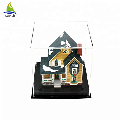 Wholesale Custom Cube Custom Acrylic Model Advertising Display Case