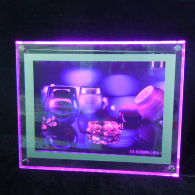 Clear Wall Acrylic Led Light Box Sign Board Acrylic Advertising Light Box