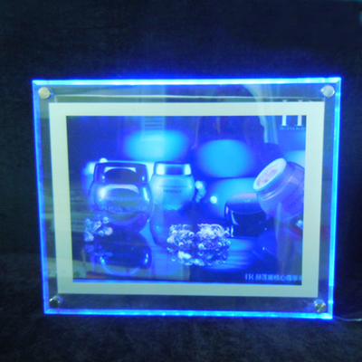 Clear Wall Acrylic Led Light Box Sign Board Acrylic Advertising Light Box