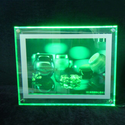 Clear Wall Acrylic Led Light Box Sign Board Acrylic Advertising Light Box
