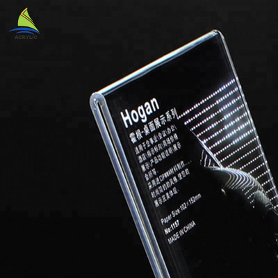 Professional Manufacturer Plastic Clear shopping mall acrylic tablet display stand