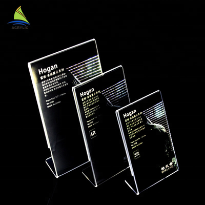Professional Manufacturer Plastic Clear shopping mall acrylic tablet display stand